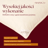 PODUSZKA PÓŁPUCHOWA 40x40 BEŻOWA ANTYALERGICZNA MIĘKKA 100% BAWEŁNA PODUSZKA PÓŁPUCHOWA 40x40 BEŻOWA ANTYALERGICZNA MIĘKKA 100% BAWEŁNA